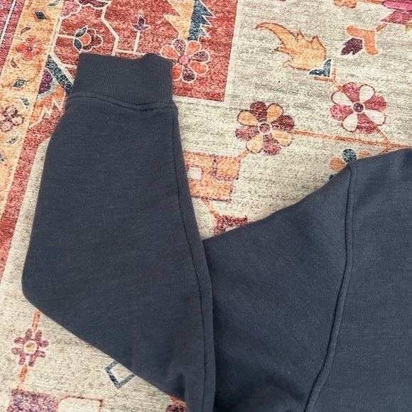 Izod Saltwater sz L Relaxed Classic Fit 1/4 zip‎ blue sweatshirt sweater - Picture 9 of 9